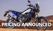 Yamaha Tenere Prices announced