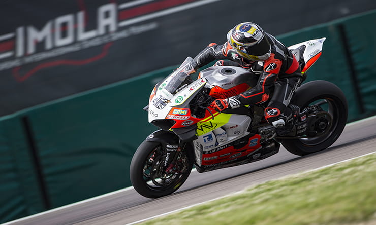 BSB 2019 - Donington - Bridewell Interview Oxford Products Ducati