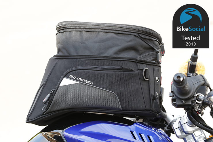 Tested: SW Motech EVO Trial motorcycle tank bag review