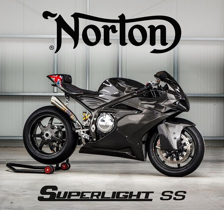 Norton Superlight SS: supercharged, carbon-framed twin