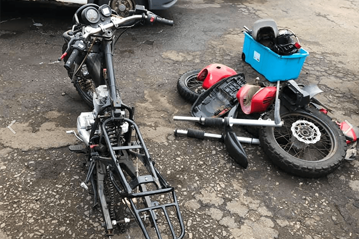 Bike Shed’s race event went large for 2019. BikeSocial built a bike… it lasted one lap