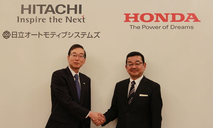 Honda and Hitachi