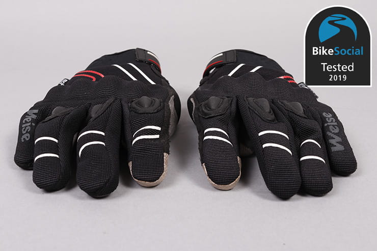 Tested: Weise Wave WP waterproof motorcycle gloves review