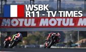 World Superbikes [ Magny-Cours ] - Weekend schedule 