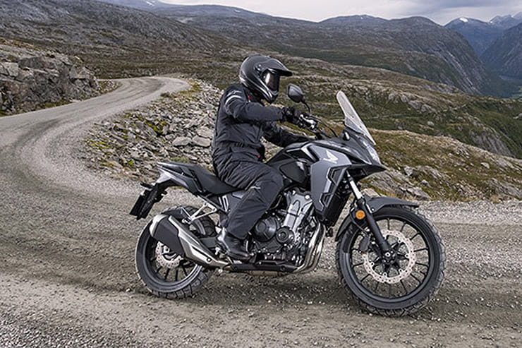 Here’s our pick of the current ‘10 bikes with the longest ranges’, with up to 400-miles from tank potentially achievable
