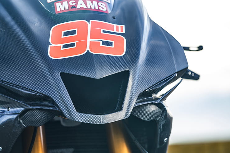 We look at the speed difference between a road-going 2020 Yamaha YZF-R1 and the 2020 McAMS Yamaha R1 to be raced in the Bennetts BSB Championship
