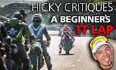 Peter Hickman, the Isle of Man TT lap record holder, commentates on a more pedestrian-paced closed-road lap offering his tips and advice