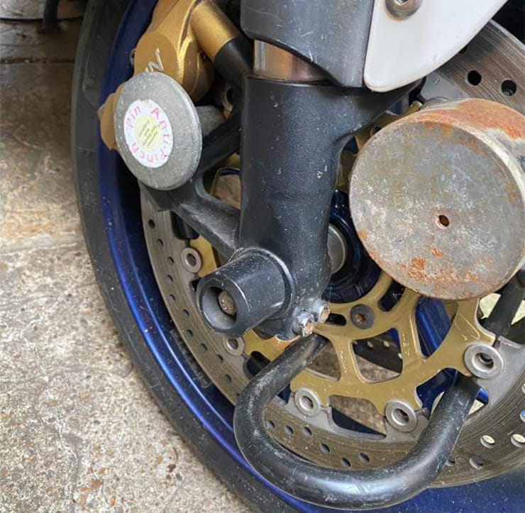 Motorcycle Bike Anti-theft Disc Brake Lock Alarming Tool Security Reminder Cable 