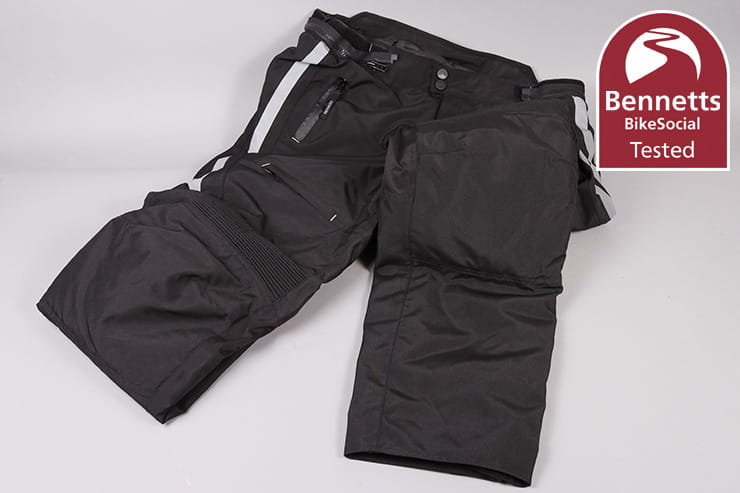 Spada Camber laminated motorcycle jacket trousers review_24