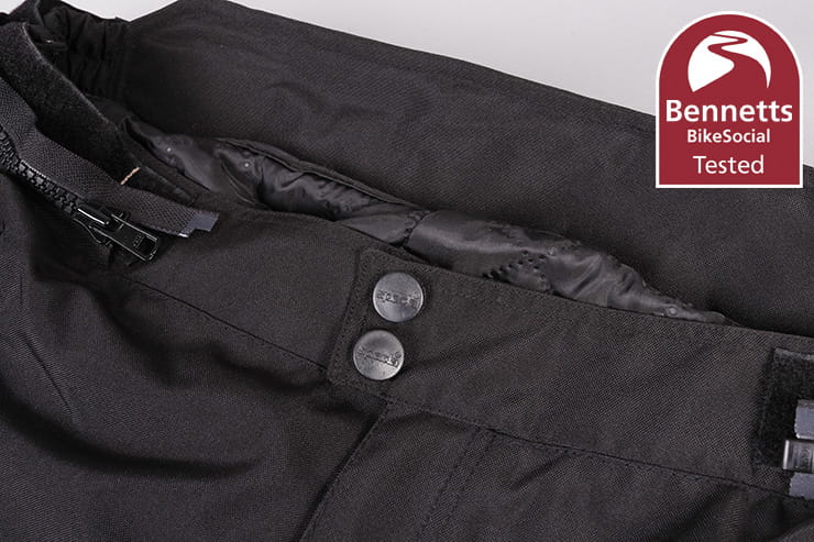 Spada Camber laminated motorcycle jacket trousers review_25