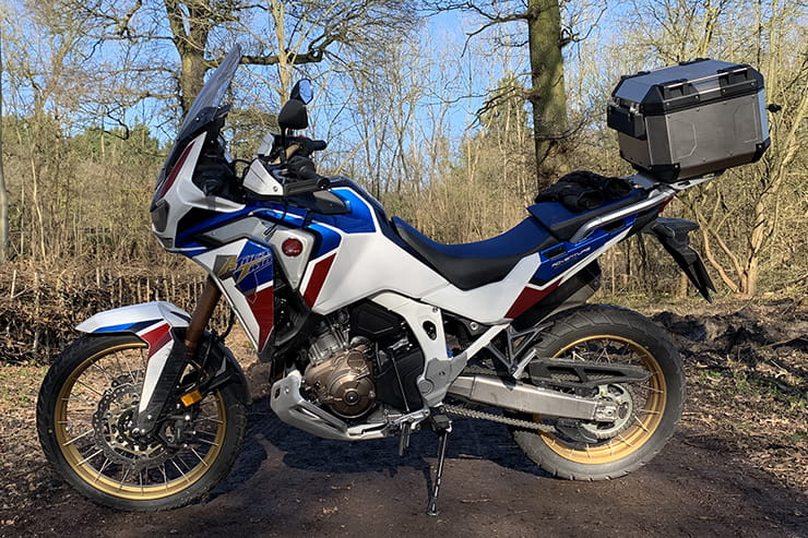 Honda’s updated Africa Twin has more power, improved electronics, electronic suspension and better handling. It’s about to take on Storm Ciara