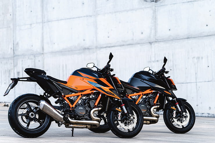 The third coming of KTM’s bonkers hyper naked, the 1290 SUPER DUKE R, promises more power, less weight and triple the chassis stiffness.