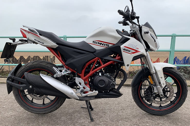 Sinnis’ L-plate streetfighter has funky styling, excellent handling and brakes all for £2199