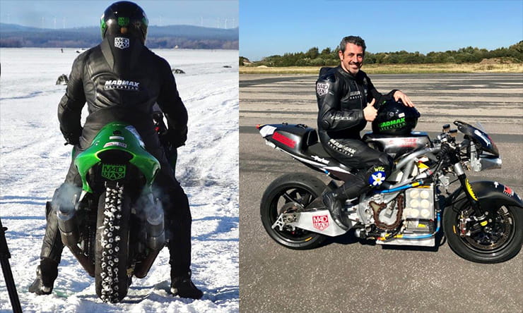 MADMAX Team Rider Zef Eisenberg raced in to the record books at this year’s National ACU/FIM motorcycle awards, scooping three World Record FIM awards at the prestigious ceremony.