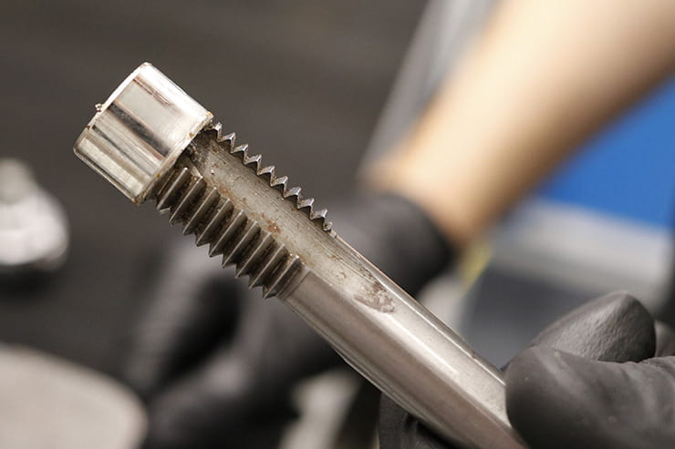 Can you repair the shock absorber on your motorcycle? Bike suspension can often be rebuilt for as-new performance; full review of K-Tech suspension service