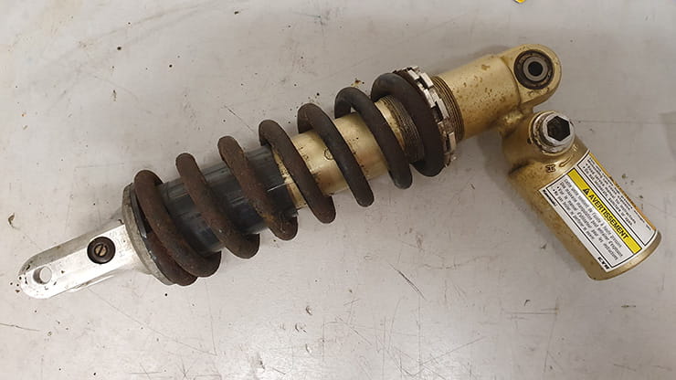 Can you repair the shock absorber on your motorcycle? Bike suspension can often be rebuilt for as-new performance; full review of K-Tech suspension service