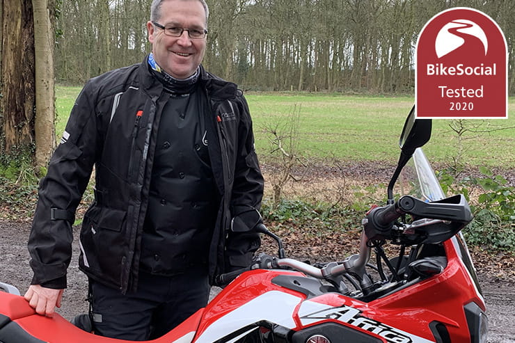 Full review of the Exotogg lightweight inflatable bodywarmer… is trapped air a good enough insulator for motorcycle riding in the cold?
