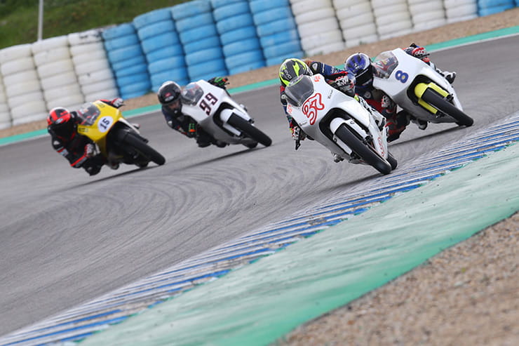 Honda to sponsor British Talent Cup - pre-season test action from Jerez