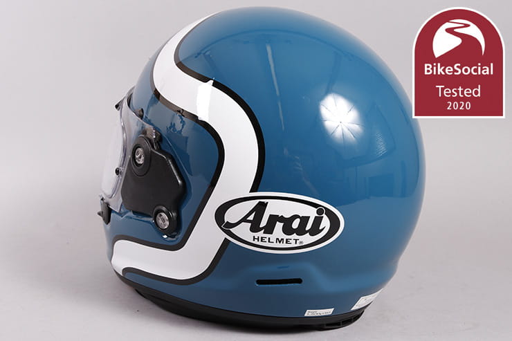 Bearing the original Hirotake Arai logo of 1956, the Arai HA Rapide is a modern motorcycle helmet with distinctly retro styling. Full and honest review…
