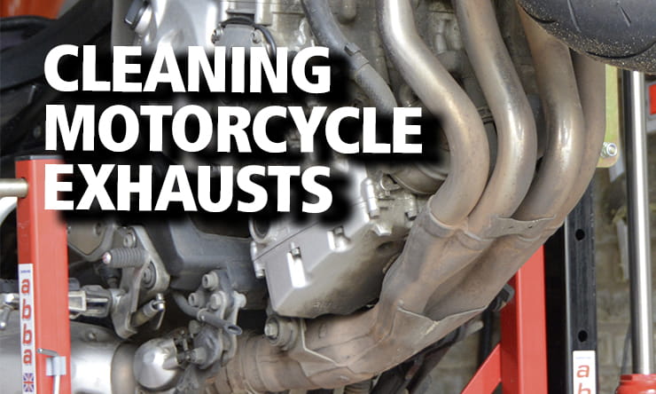 How To Clean Motorcycle Exhaust Pipe Inside  