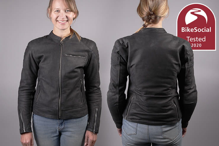 Full Bennetts BikeSocial review of the RST Ripley Ladies leather motorcycle jacket – is this female bike kit a good choice for women riders?