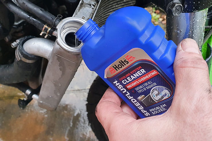 Choosing the right coolant for your motorcycle is easy, but we’ll show you how to change it too in our latest DIY bike fix guide…