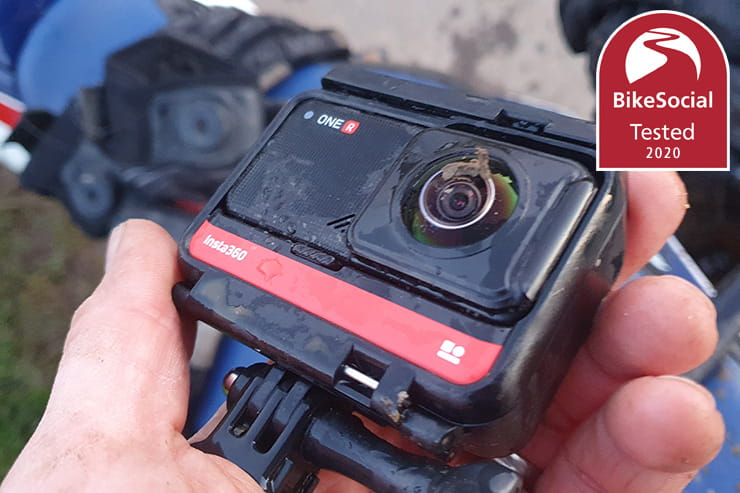 Full review with video of the Insta360 One R – with its 360 VR and 4K modules, is this the best action camera for motorcycle riding in 2020?
