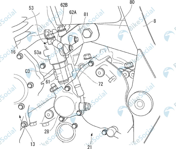 Hondamatic for the 21st century. Patents show semi-automatic Honda CB1100