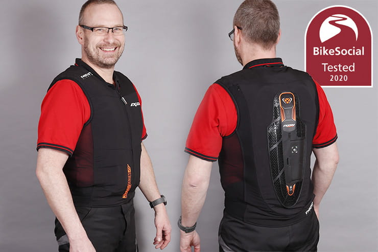 Full review of the Ixon airbag vest with In&Motion tech. Is it worth buying this self-contained motorcycle safety kit that works with all bike jackets?