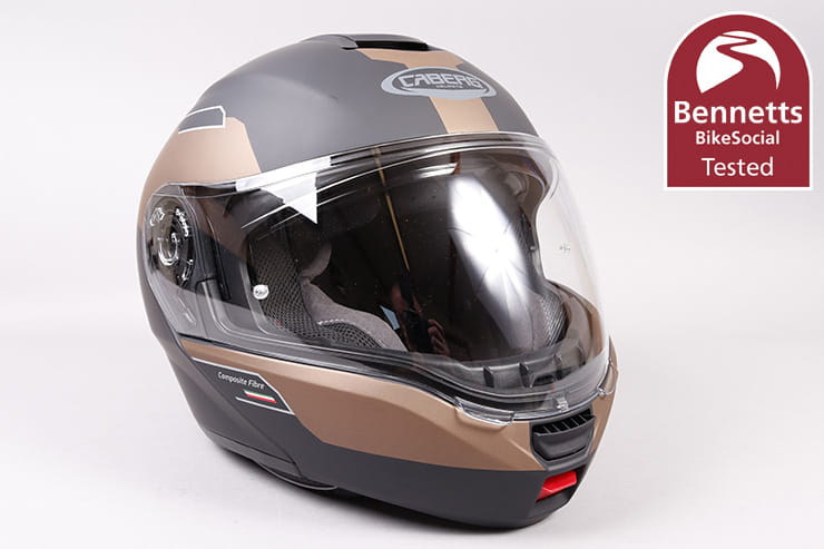 Caberg Levo flip front modular helmet review_01