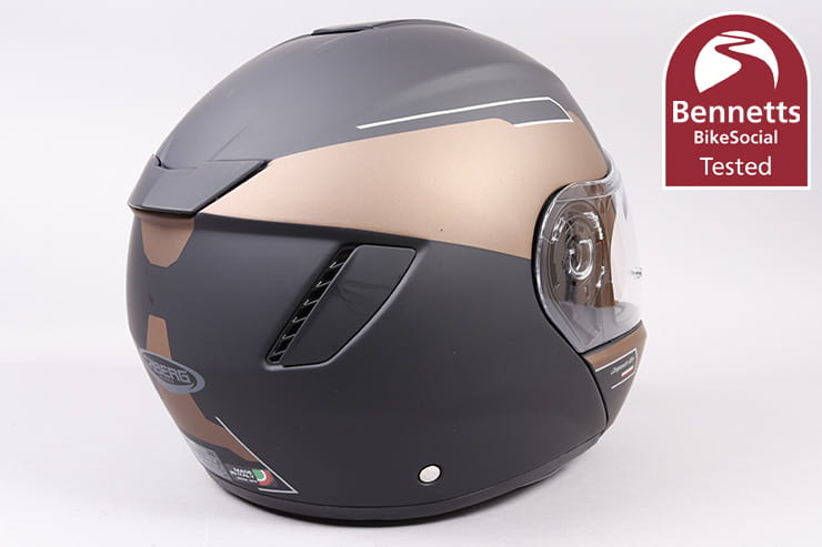 Caberg Levo flip front modular helmet review_07