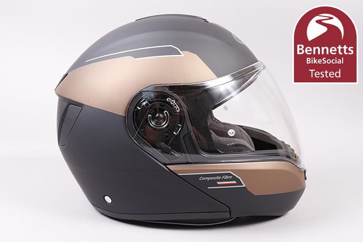 Caberg Levo flip front modular helmet review_08