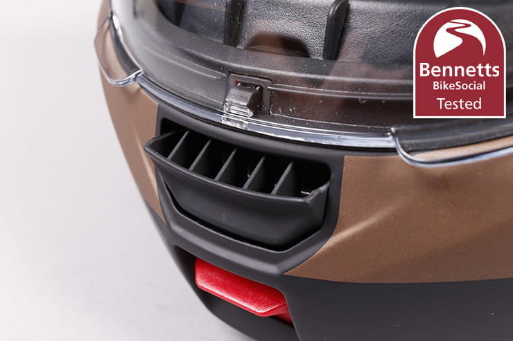 Caberg Levo flip front modular helmet review_12