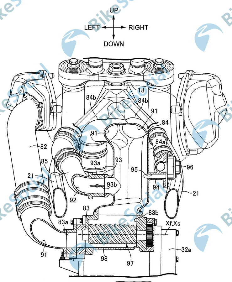 A supercharged version of Honda’s Africa Twin is being developed at the firm’s R&D facility in Japan – as revealed in new documents filed with the Japanese Patent Office.