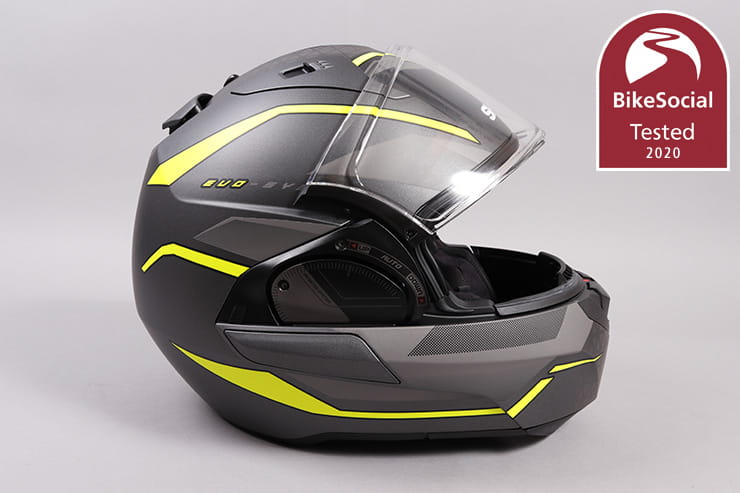 The Shark Evo ES doubles as a full-face and an open-face or jet helmet. But how noisy is it, and how comfortable over 2,000 miles can it be? Full review…