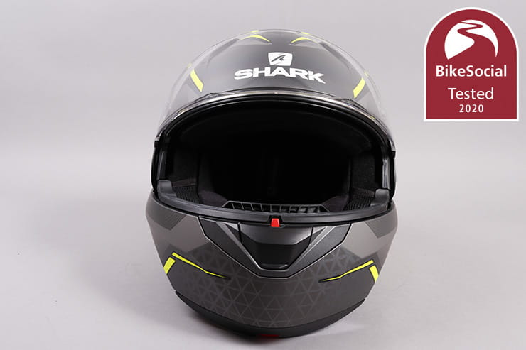 The Shark Evo ES doubles as a full-face and an open-face or jet helmet. But how noisy is it, and how comfortable over 2,000 miles can it be? Full review…