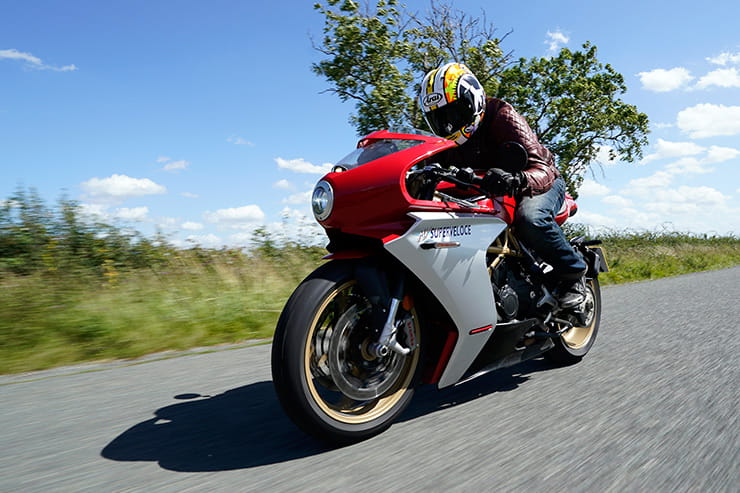 We test MV Agusta’s retro stunner, the Superveloce. New for 2020, based on MV’s sharp handling F3 800 and surely one of the best-looking production bikes ever