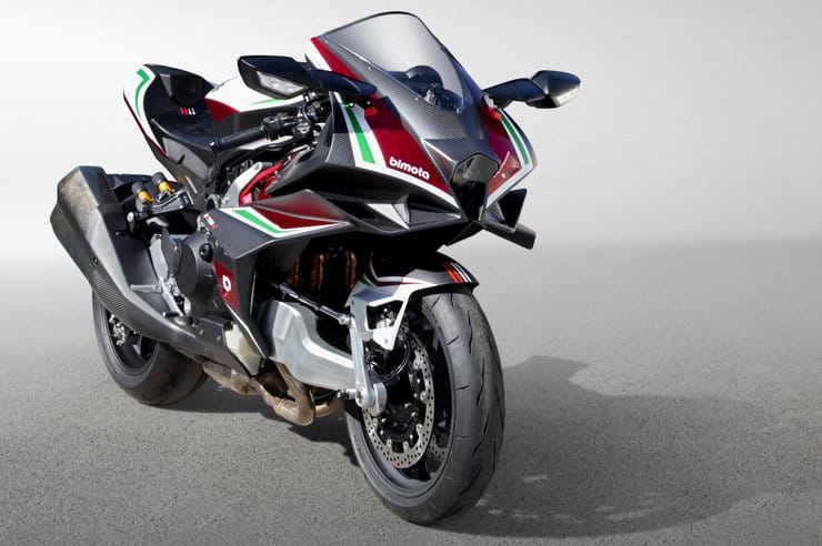 Feeling flush? Bimota will relieve you of £60k for the Tesi H2 next month