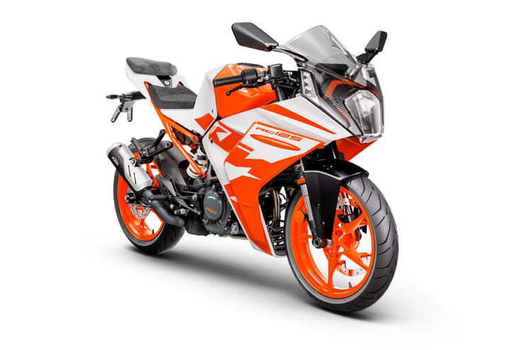 New 2022 KTM RC390 and RC125