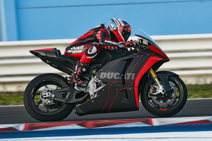 Ducati MotoE Prototype racer completes first test_01