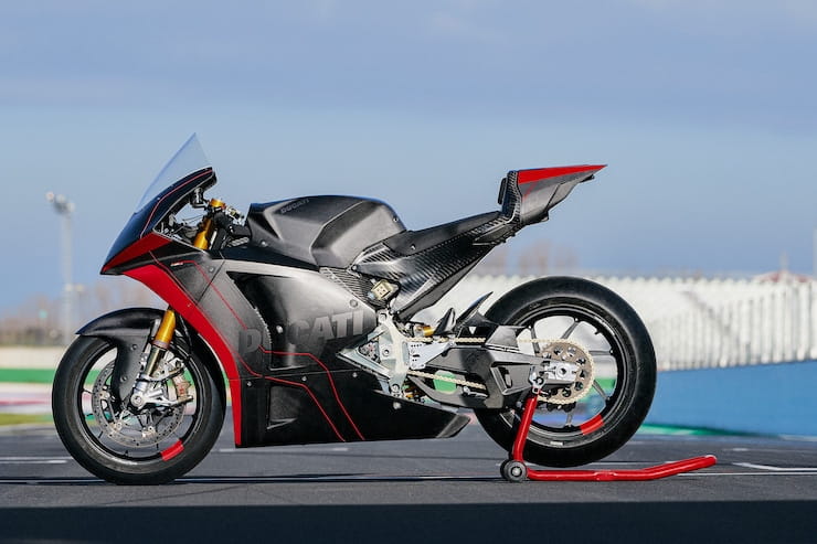 Ducati MotoE Prototype racer completes first test_03