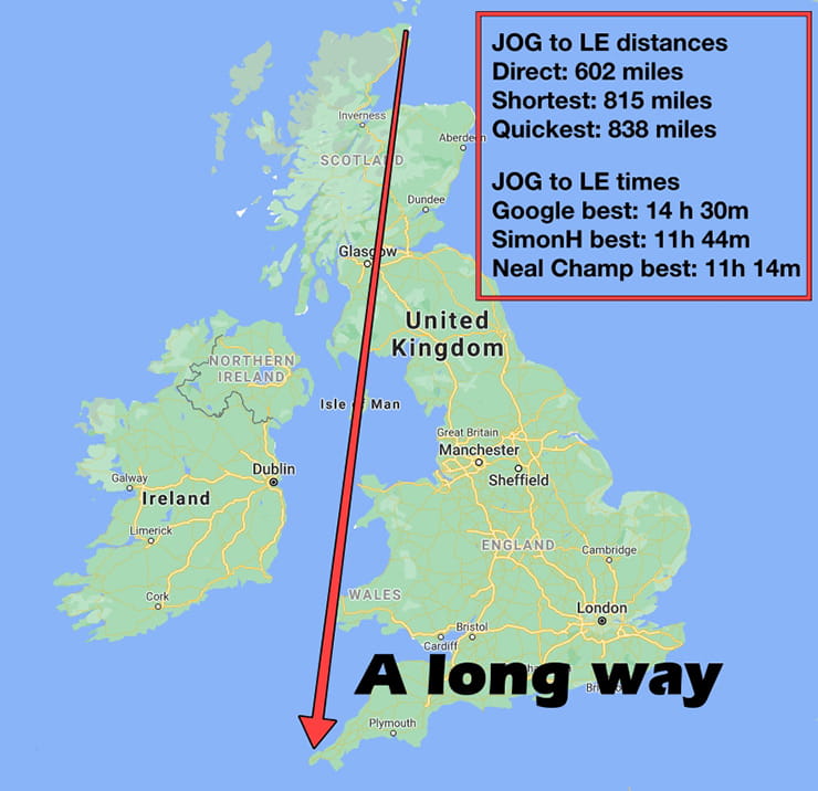 Lands End to John OGroats Motorcycle Routes_04