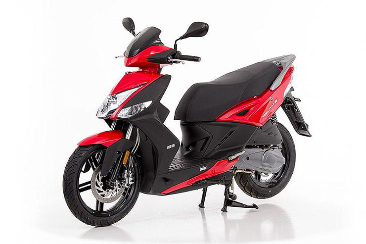 2021 Kymco Agility City Plus 125cc Scooter Red