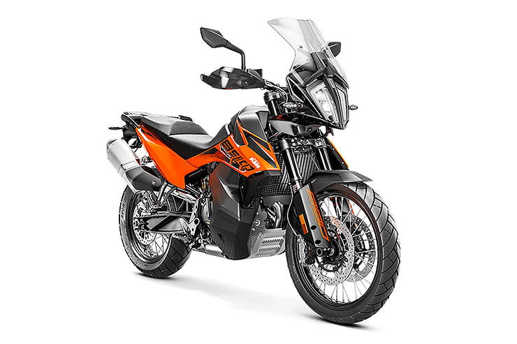 2021 KTM 890 Adventure Orange Black