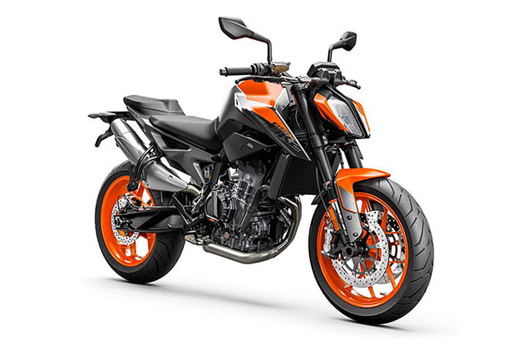 2021 KTM Duke 890 Orange Black