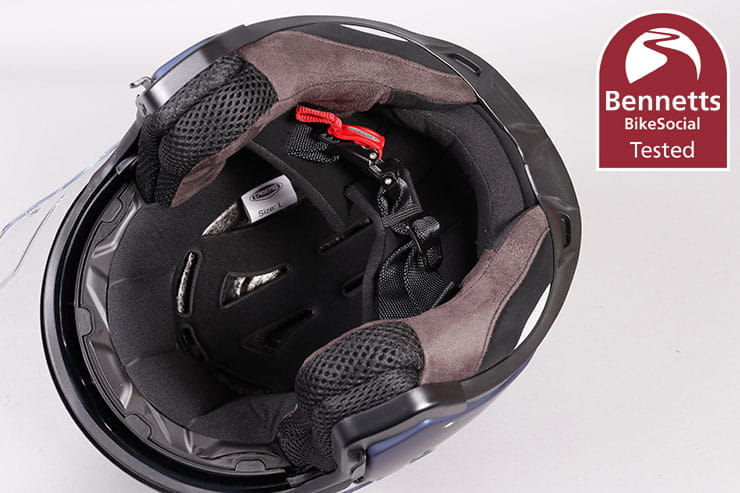 Caberg Flyon motorcycle helmet review_15