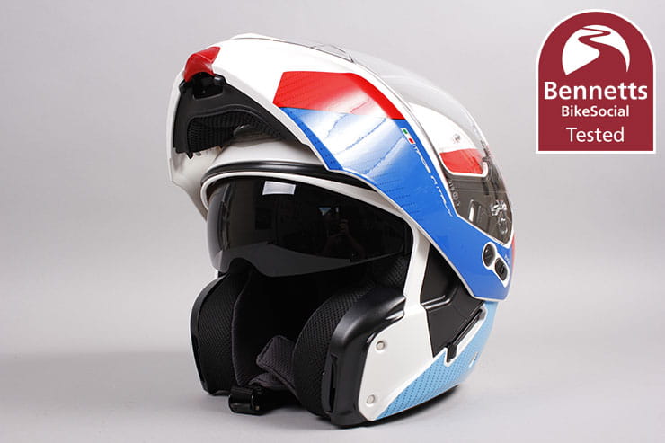 Caberg horus modular flip front helmet review_15