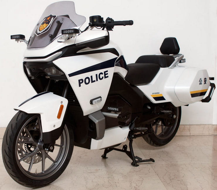 CFMoto electric police bike