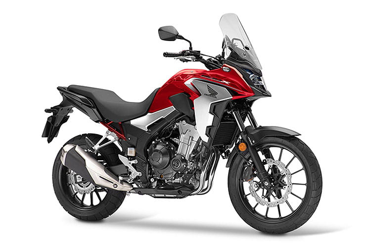 2021 Honda CB500X Red