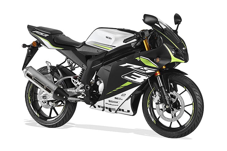 2021 Rieju RS3 125cc Sportsbike White Black
